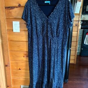 Fresh Produce Navy Blue Maxi Dress